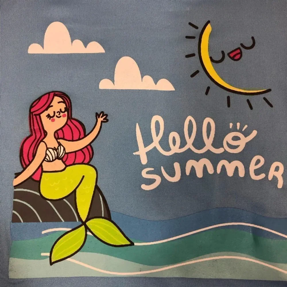 Brand new Size 2T‎ Mermaid Bikini with Crop Top